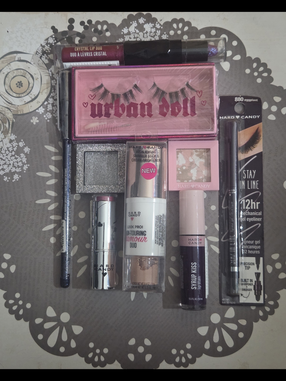 Hard Candy Midnight Glam 9-Pc Makeup Bundle with Lashes